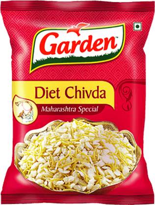 Garden Diet Chivda – Low-Fat, Light, Crunchy Snack with Poha & Spices |