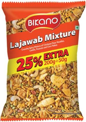 Bikano lajawab mixture (200gm+50gm free)