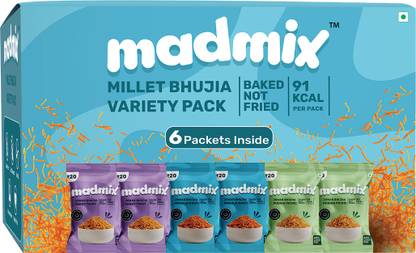 Madmix Baked Jowar Bhujia- Assorted