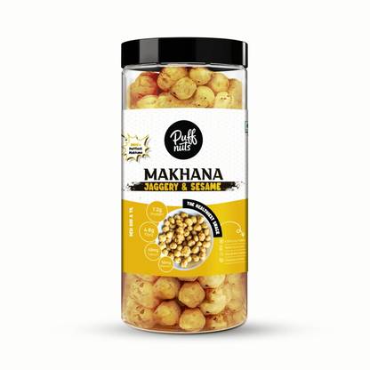 puffnuts Jaggery & Sesame Makhana Roasted In Olive Oil