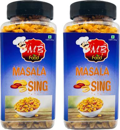 MB FOOD Masala Peanuts, masala sing (200+200)