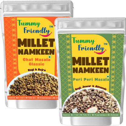 TummyFriendly Foods TummyFriendly Healhty Snacks-MilletBites-ProteinBites-SweetnSalt-ChocoNuts Puffcorn