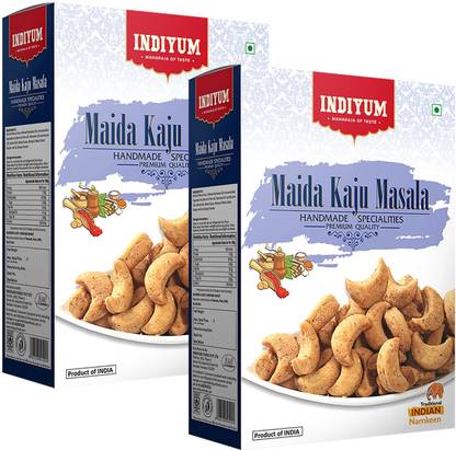 Indiyum Namkeen Snack Maida Kaju Masala BQ