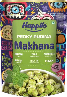 Happilo Makhana Perky Pudina