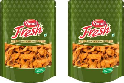VIMAL Fresh Soya Chips: Crispy, Nutritious Snack, 400gm x 2 - Deliciously Crunchy,