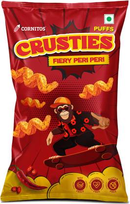 CORNITOS Crusties Fiery Peri Peri Puffs