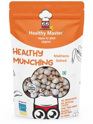 healthy master Roasted SALTED MAKHANA (Fox Nuts) Keto Friendly