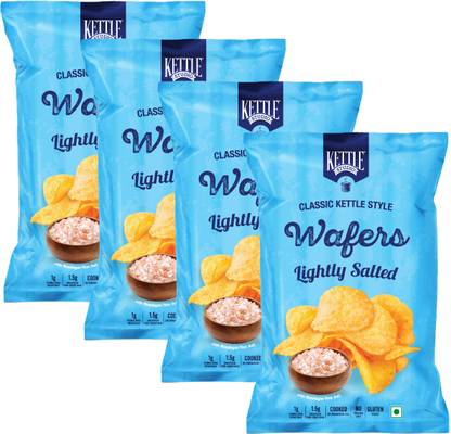 Kettle Studio Potato Chips |Classic Kettle Style Wafer Lightly Salted Chips