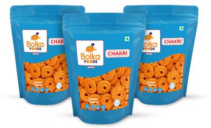 bolka foods Chakri (Chakli) Pack of 3