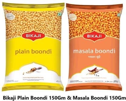 Bikaji Plain Boondi & Masala Boondi