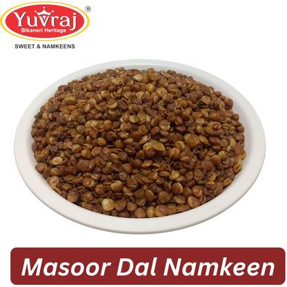 Yuvraj Food Product Masoor dal namkeen snacks 250 Gm pack