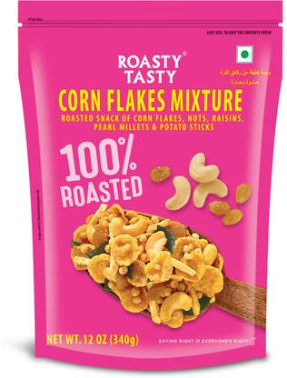Roasty Tasty Corn Flakes Mixture Roasted Namkeen Snack