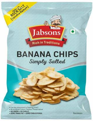Jabsons banana chips simply salted (Crispy & Crunchy)