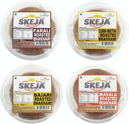 Skeja Farali Bajari CornMethi & Masala Bhakhri Combo