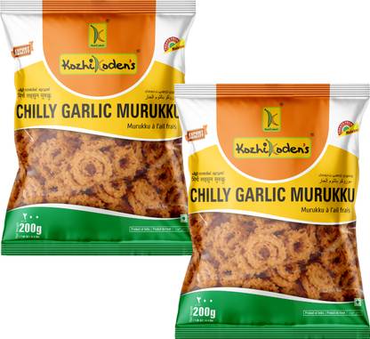 kozhikoden's Chili Garlic Murukku Chakli Crispy Spicy South Indian Snack