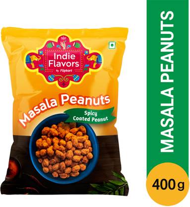 Indie Flavors by Flipkart Tasty Crispy Masala Coated Peanuts