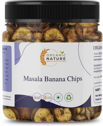 ORGANIC NATURE Masala Kela Chips | Delicious Indian Snack
