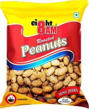 8AM Roasted Peanut Hing Jeera| Crunchy and Tasty