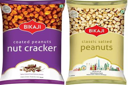 Bikaji Nut Cracker & Classic Peanuts Combo