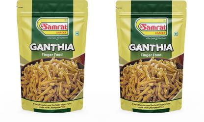 SAMRAT Ganthia Finger Food Namkeen Crispy & Salted Snacks for Your Crunchy Cravings
