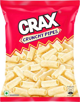 CRAX Crunchy Pipes Salted Puffs Snacks