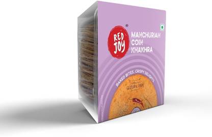 RED JOY Manchurian Coin Khakhra | 200 Gram Each, Pack of 3