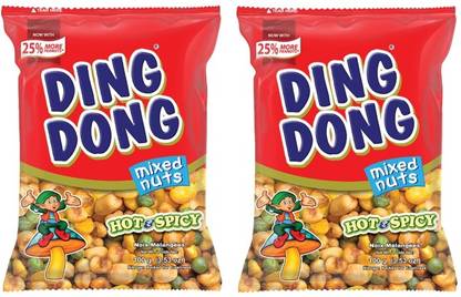 DING DONG Mixed Nuts Hot & Spicy Great Way to Enjoy Your Munching