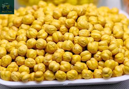 The Atharva-veda Roasted Chana without skin 1.5kg, Desi Bina Chilka Bhuna Chana, Chickpea no husk