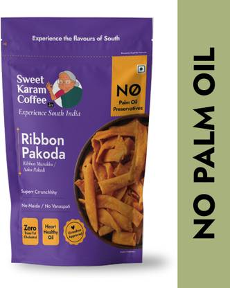 Sweet Karam Coffee Ribbon Pakoda/ Murukku