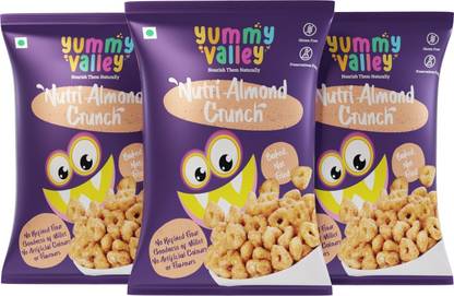 Yummy Valley Nutri Almond Crunch (Pack of 3)