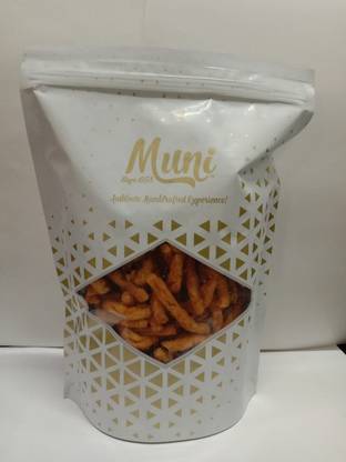 munipendawala teekha gathiya X pack of 2 (250G X 2)