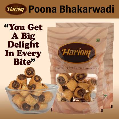Hariom Poona Bhakarwadi | Crunchy & Tasty Snacks | Healthy & Hygenic | Snacks