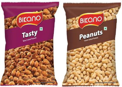 Bikano Tasty Peanut & Salted Peanuts Combo