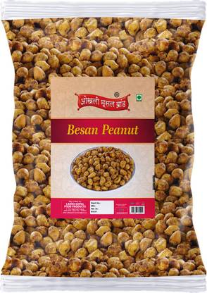 okhli musal brand Special Chilly Coated Peanuts Kadalai Masala Peanut Pakoda Snack-1Kg*1Pack