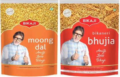 Bikaji Moong Dal & Bikaneri Bhujia Combo