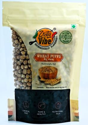 Zesty Vibe Wheat Puff for Healthy Breakfast Snack Food