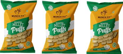Munch Fit Roasted Millet Snacks -Cream N Onion X 3