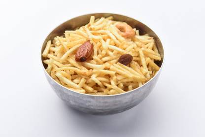 90's MILL Navratri Vrat Upwas Fast Namkeen Snack Falahari Aloo Lachha Mix