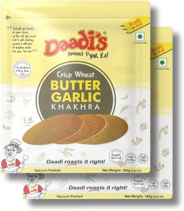 Daadi's Butter Garlic Khakhra (360g)