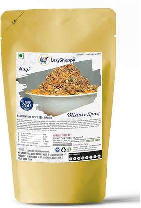 Lazy Shoppy Ragi Mixture Spicy Ragi Mixture Namkeen