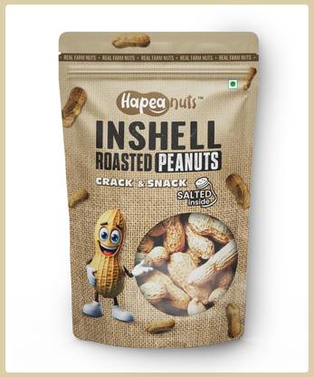 Hapeanuts Salted Inshell roasted peanuts
