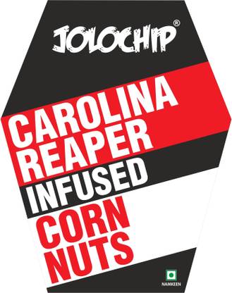 JOLOCHIP CAROLINA REAPER INFUSED ROASTED SALTED CORN CRUNCHY CHILI