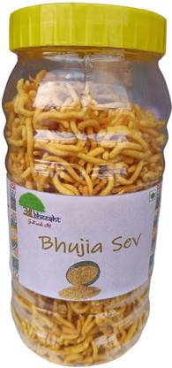 Abheesht Roasted Bhujia Sev Puff Besan Sev India's First Low GI Bhujiya Diabetic Snacks