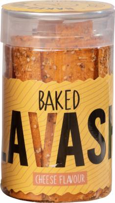 Unwrap Happiness Baked Lavash Cheese Flavor | Baked Snack Crackers