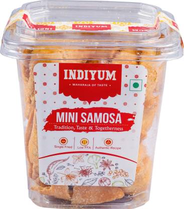 Indiyum Mini Samosa with Traditional Dal Filling BQ