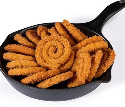 Malvas Food Chakli, Chakri Gujrati Snacks, Namkeen Snacks for Foodie Indians
