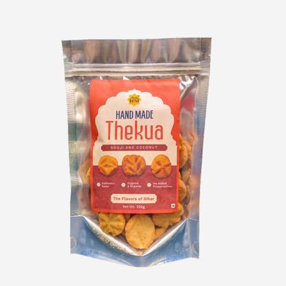 desi tesi Authentic Desi Ghee Thekua | Bihar's Traditional Healthy Snack | Pack of 1