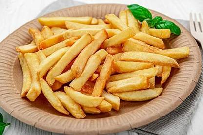 The Paratha & Ready Bites Fresh Live Potato Finger Chips I French fries |Low Fat Chips I No Trans Fat I