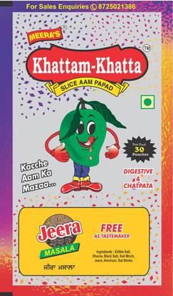 meera Khattam Khatta Slice Aampapad (Pack of 3)