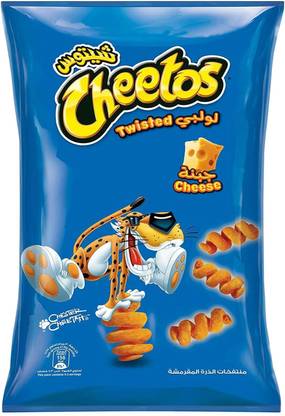 Cheetos Twisted Puffed Corn Snacks Made With Real Cheese
